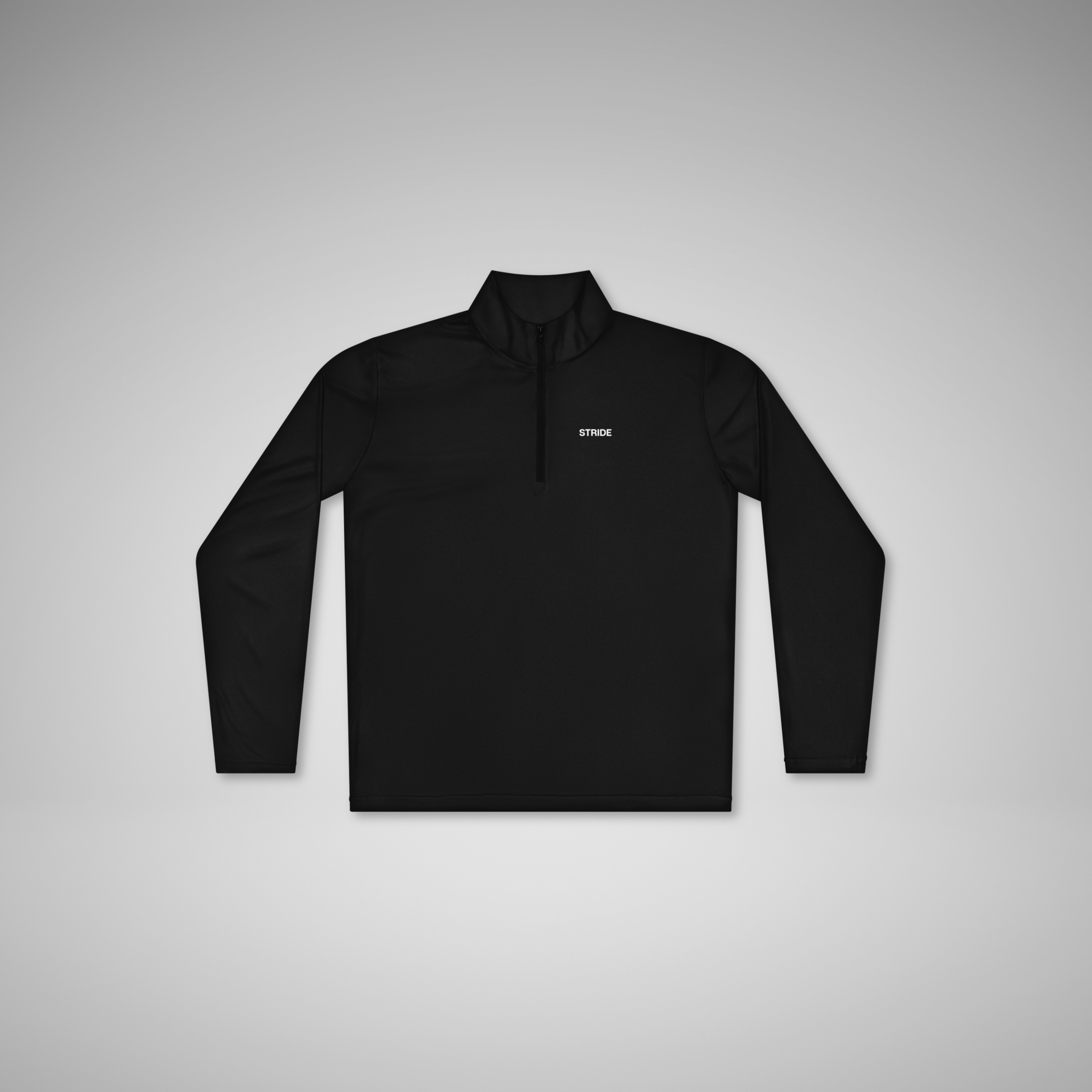 Equinox Quarter Zip - Black