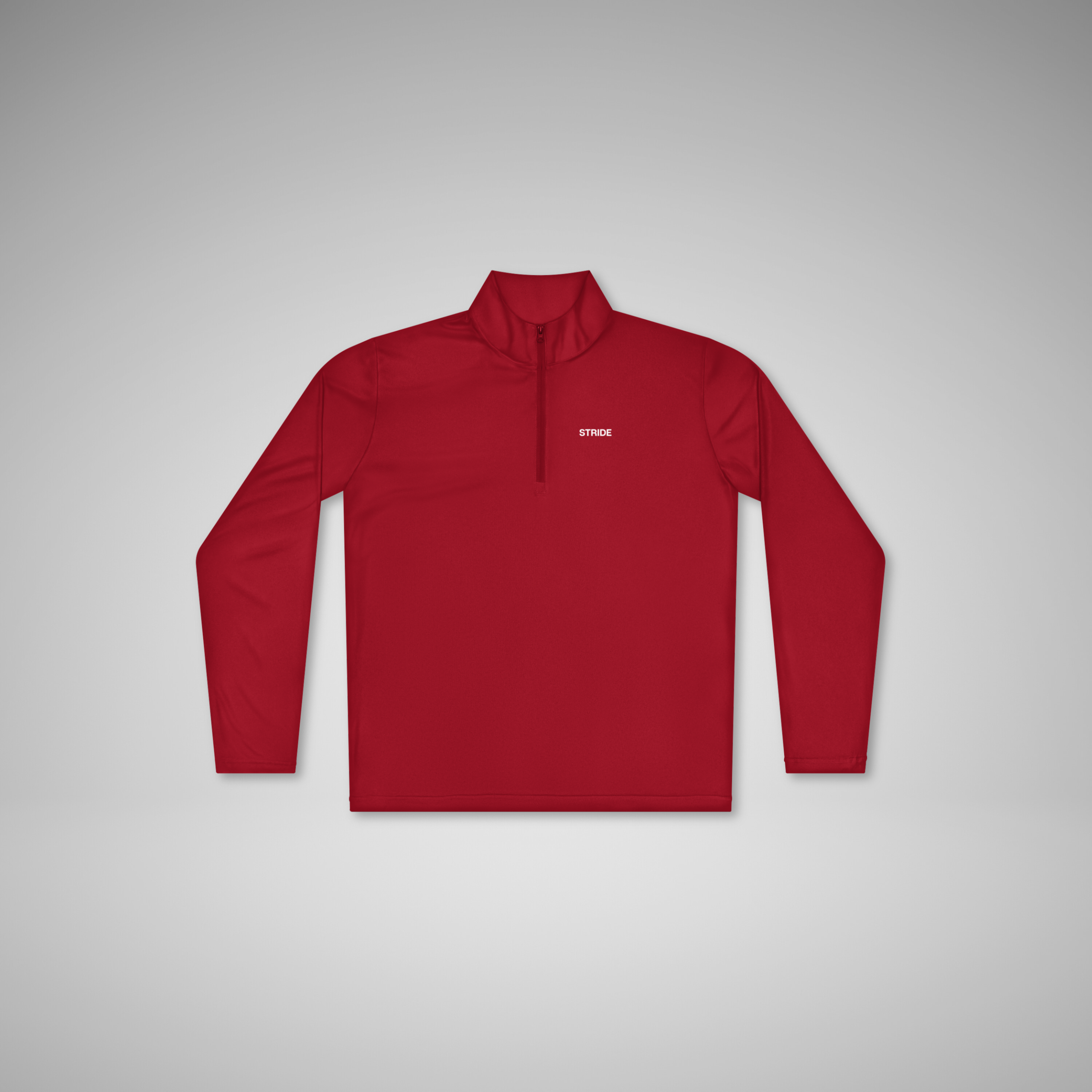 Equinox Quarter Zip - Red